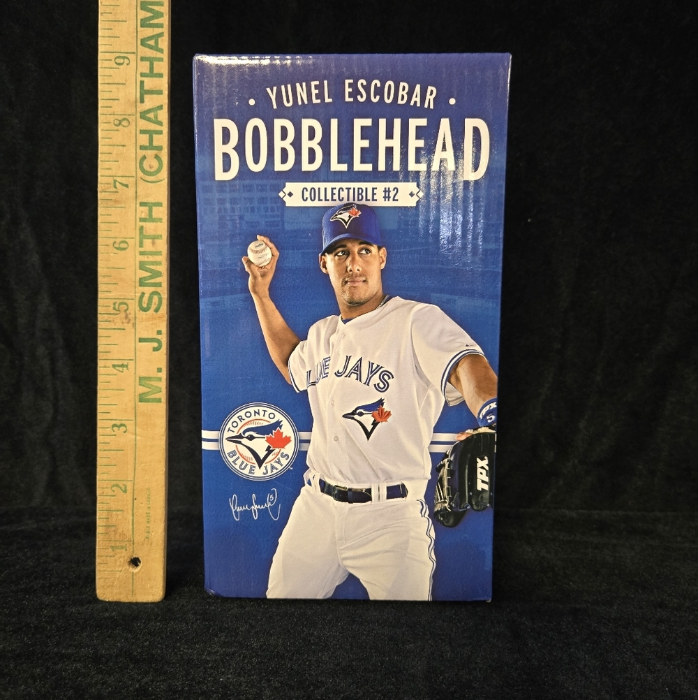 Toronto Blue Jays Yunel Escobar Bobblehead 2012 Collectible #2 NWT